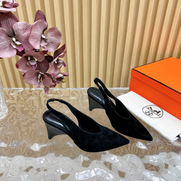 HM Intime 75 Pump Nero Scamosciato 957087