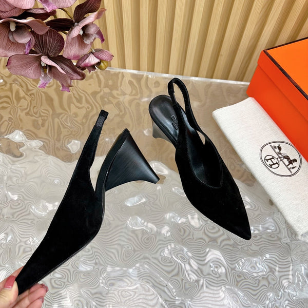 HM Intime 75 Pump Nero Scamosciato 957087