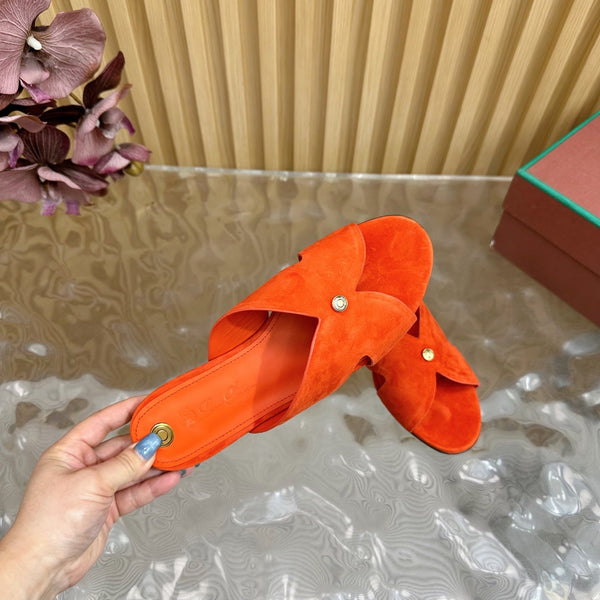 LP Vera Sandal Orange Sheepskin 307964