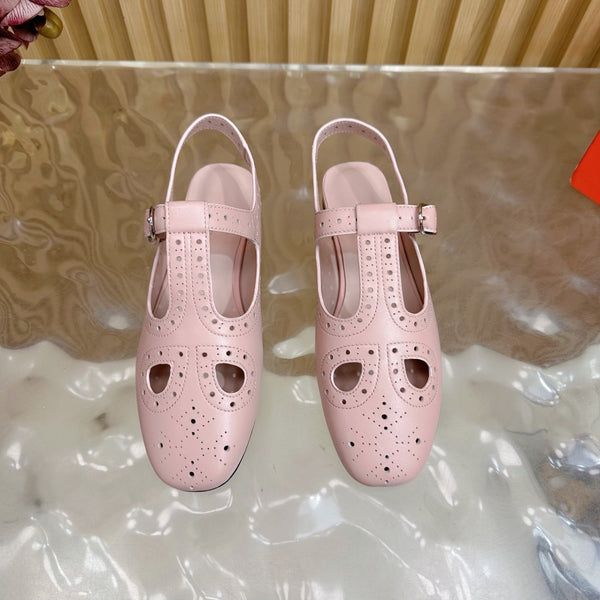 HM 25 Kim Slingback Pink Lambskin 352955