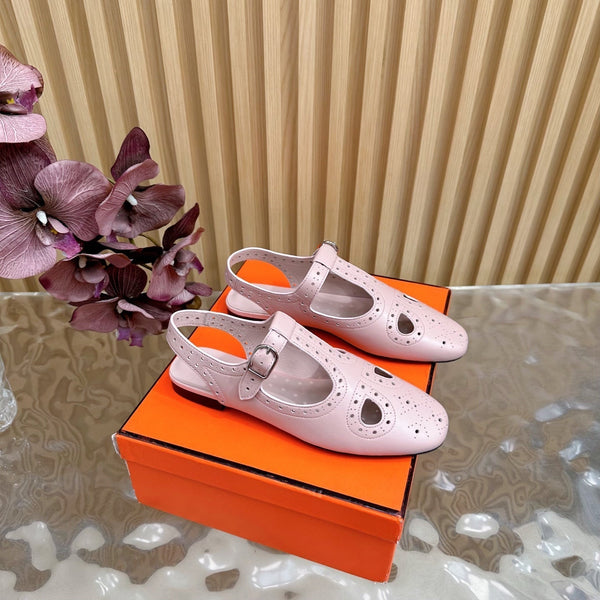 HM 25 Kim Slingback Pink Lambskin 352955