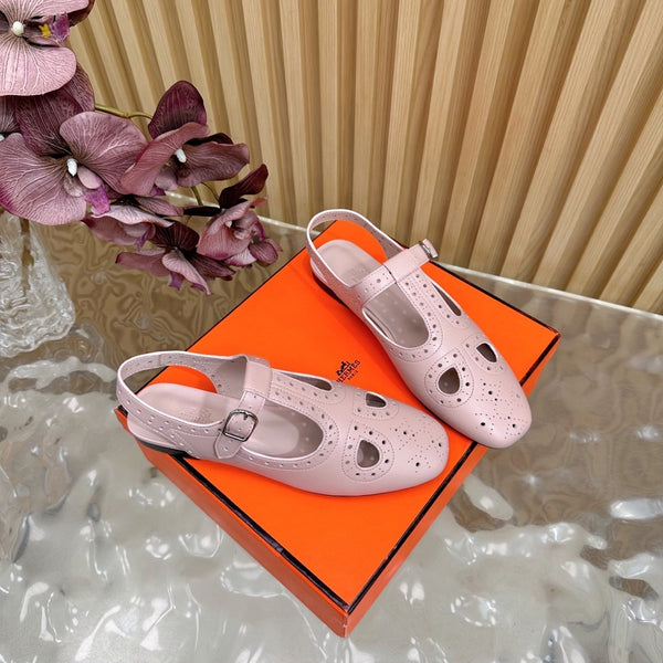 HM 25 Kim Slingback Pink Lambskin 352955