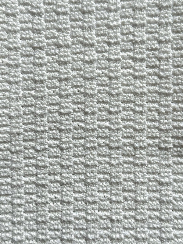 Chanel 25P Mini Skirt White Tweed 237298