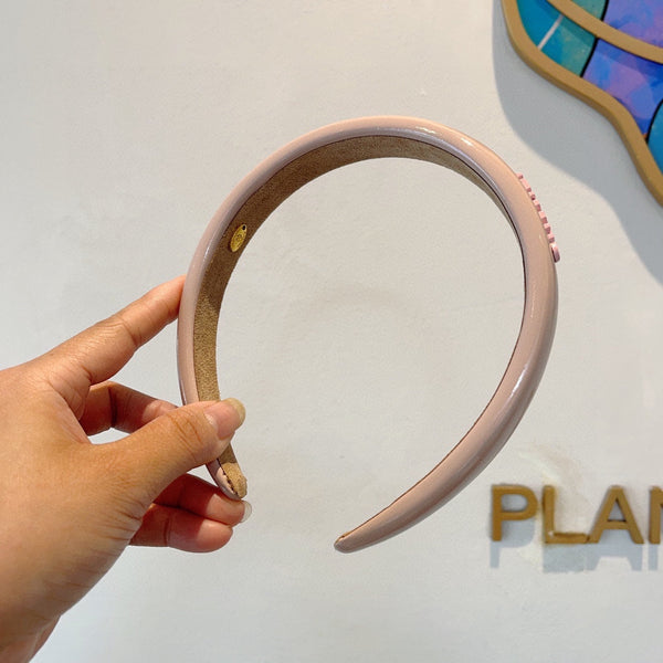 LIGHT PINK RESIN HAIRBAND 358243