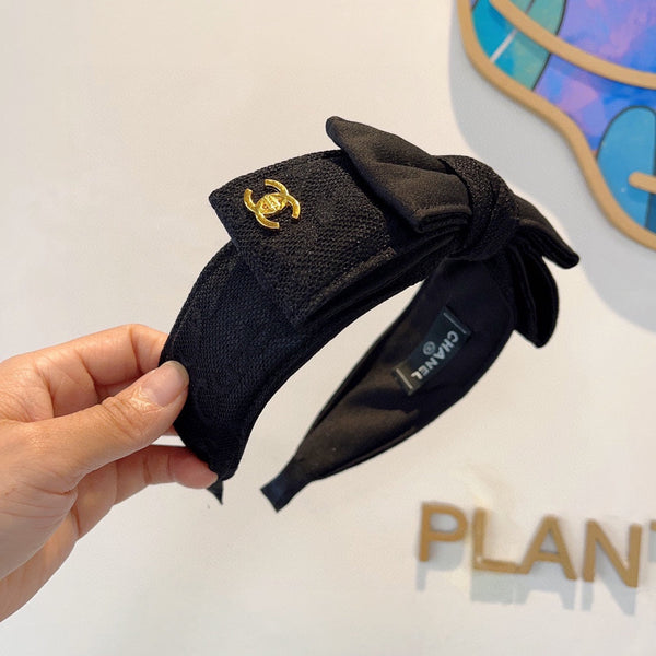 BLACK FABRIC HAIRBAND 418885