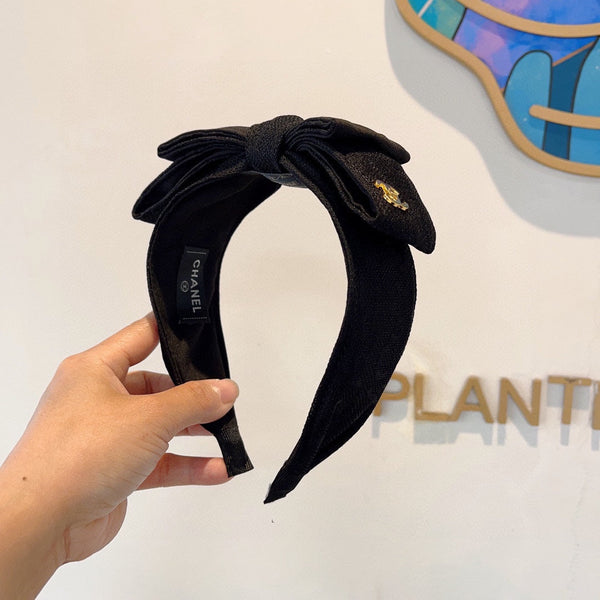 BLACK FABRIC HAIRBAND 418885