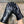 GLOVES IN BLACK EMBOSSED LAMBSKIN 465060