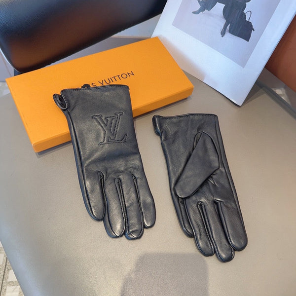 GLOVES IN BLACK LAMBSKIN 432714