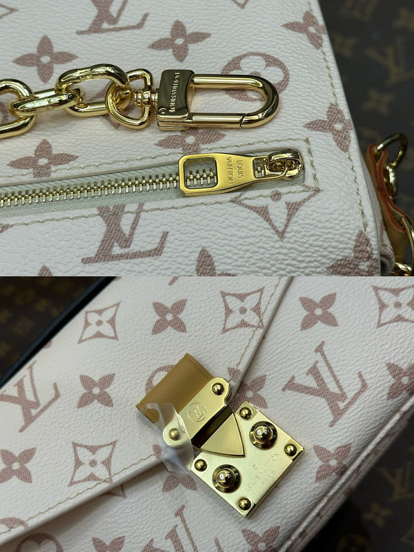 pochette metis east west 21.5 monogram dune canvas