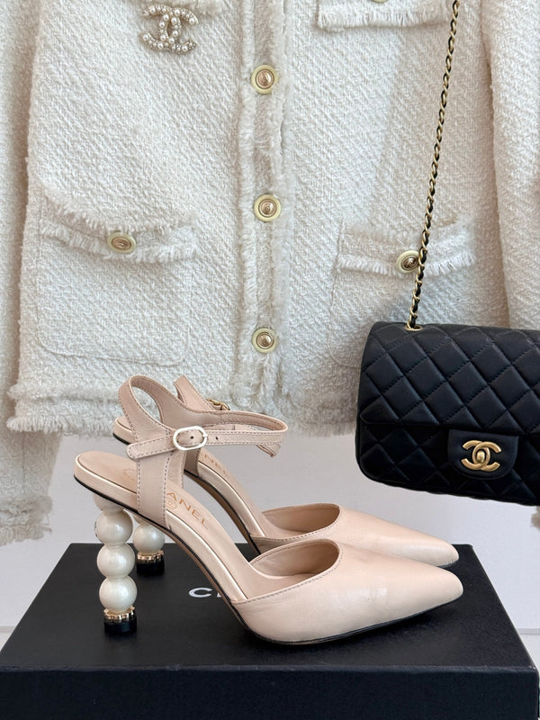 CC 25 Slingback Pink Nude Lambskin 308652