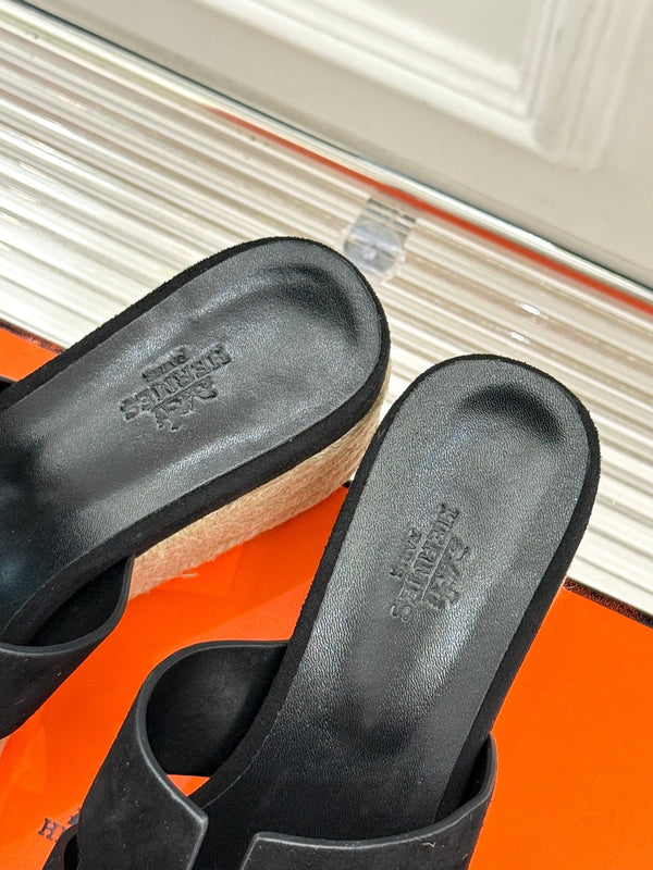 HM Platform Black Lambskin 316414