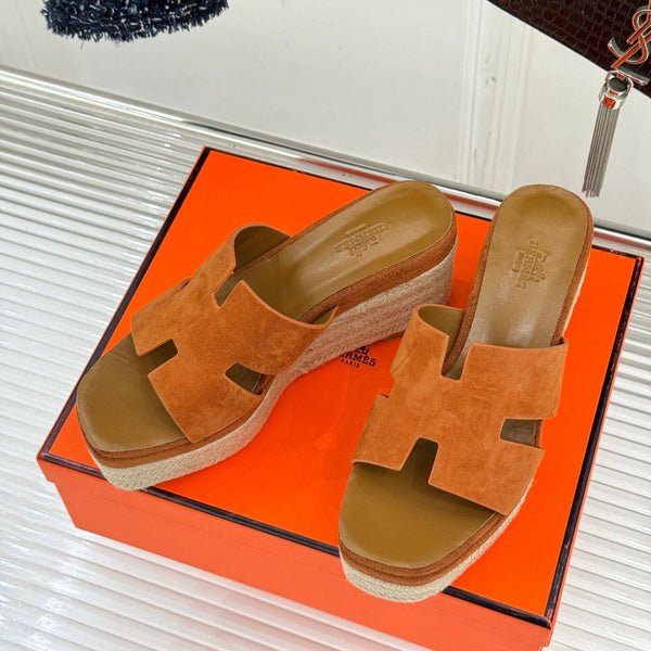 HM Platform Brown Lambskin 316415