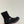 CC 25ss Short Sock Boots Black Patent Leather& Wool 417818