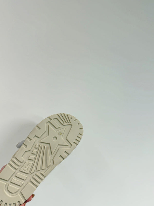 Dioract Slide In Light Grey Suede And Wool Fleece Lining 109879