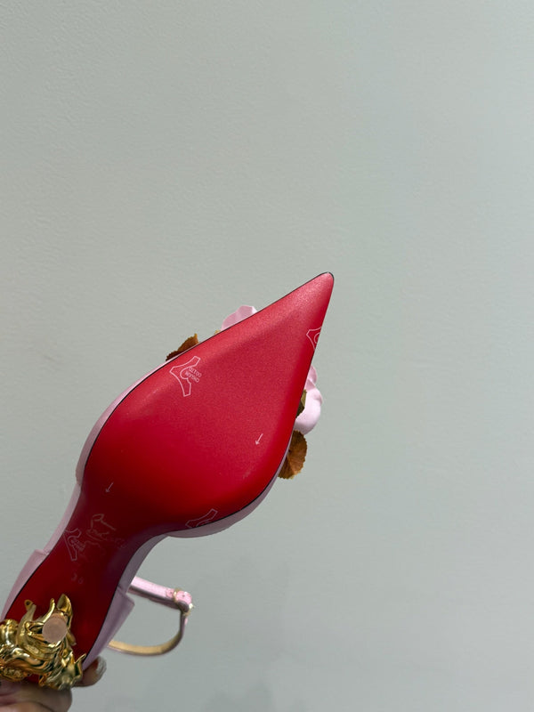 CC 25 Flower Rose Pumps Rosa Seta 337168