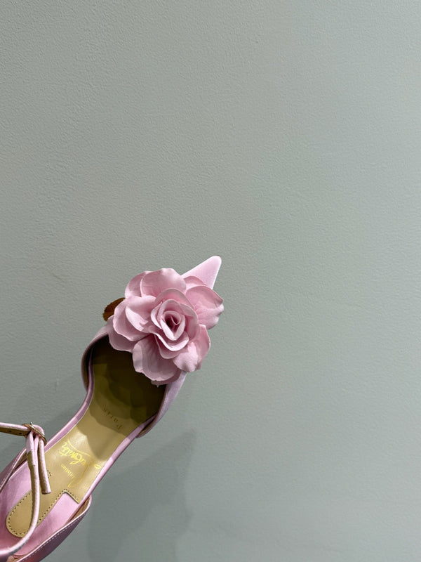 CC 25 Flower Rose Pumps Rosa Seta 337168