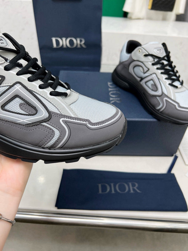 CD B30 SNEAKER ANCHOR AND GRAY MESH FABRIC