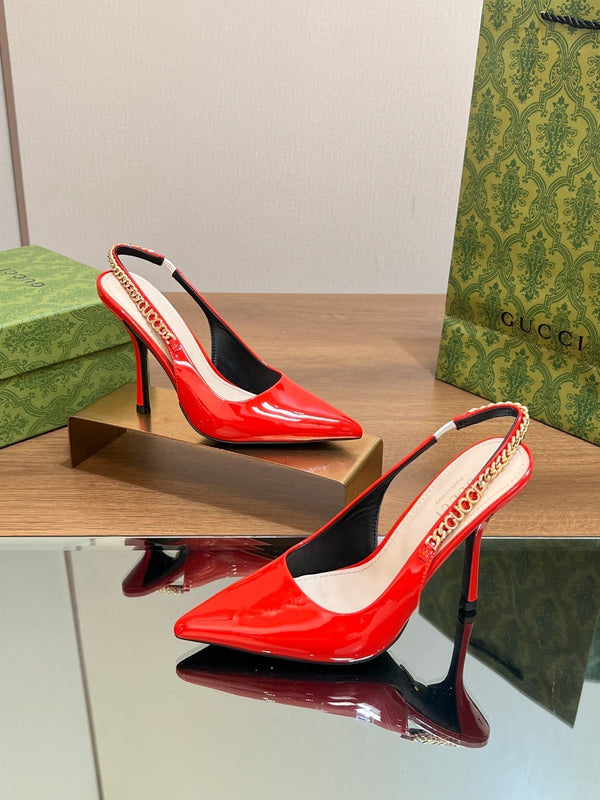 GG SIGNORIA SLINGBACK PUMP CANDY LAMBSKIN