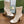 GG Horsebit Ankle Boot 95 Cream Calfskin