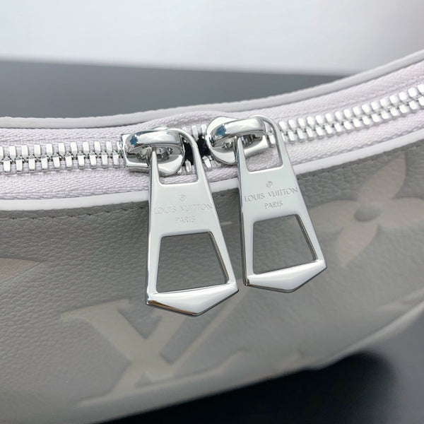 LV Boulogne Brume Gray Monogram Cowhide 205491