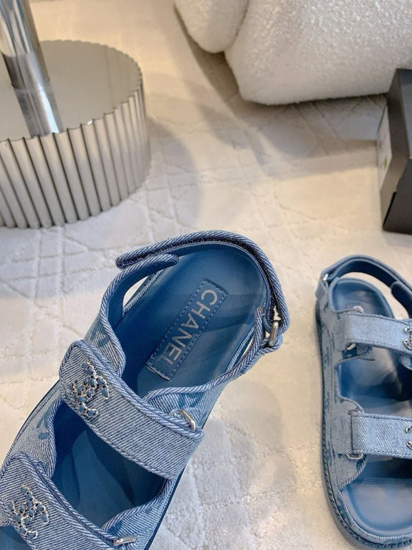 CC 25 Dad Sandal Dark Blue Denim