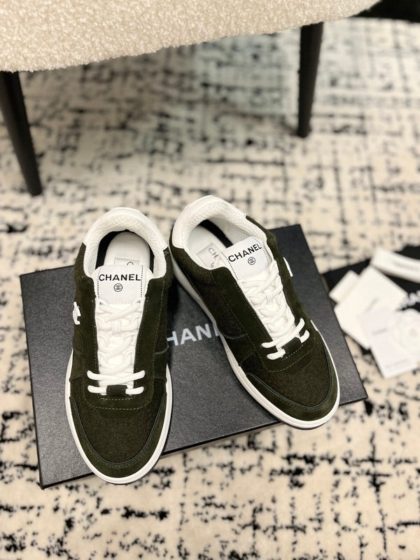 cc sneaker black velvet suede