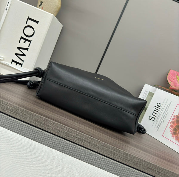 Loewe Flamenco Purse 30 Black Lambskin Ghw