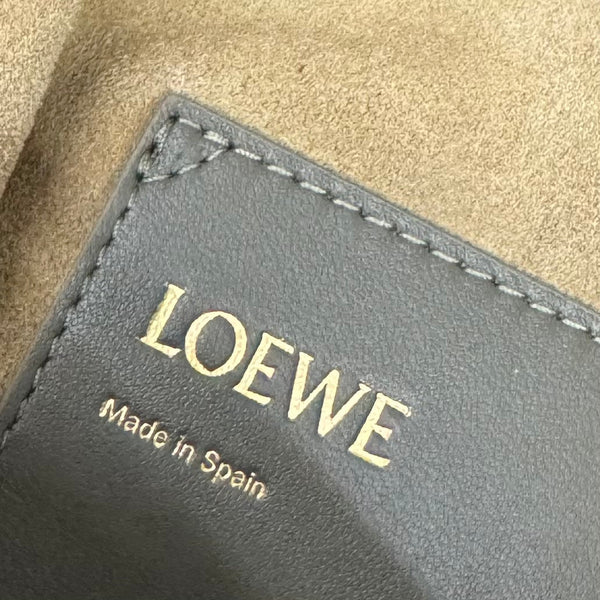 Loewe Flamenco Purse Bucket 32 Olive Lambskin Ghw