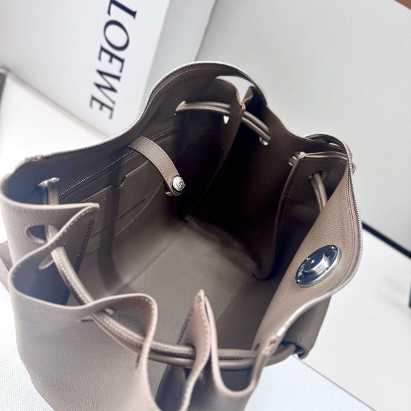 Loewe Madrid Bag 33cm Taupe Cowhide