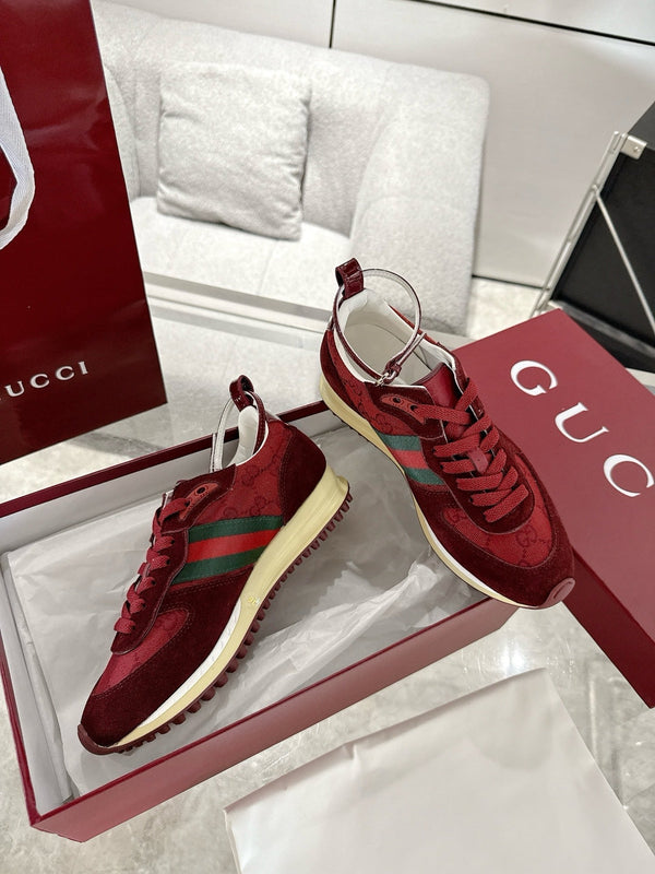 GC 2025 Re-Motion Sneaker Red Suede Cowhide 292414