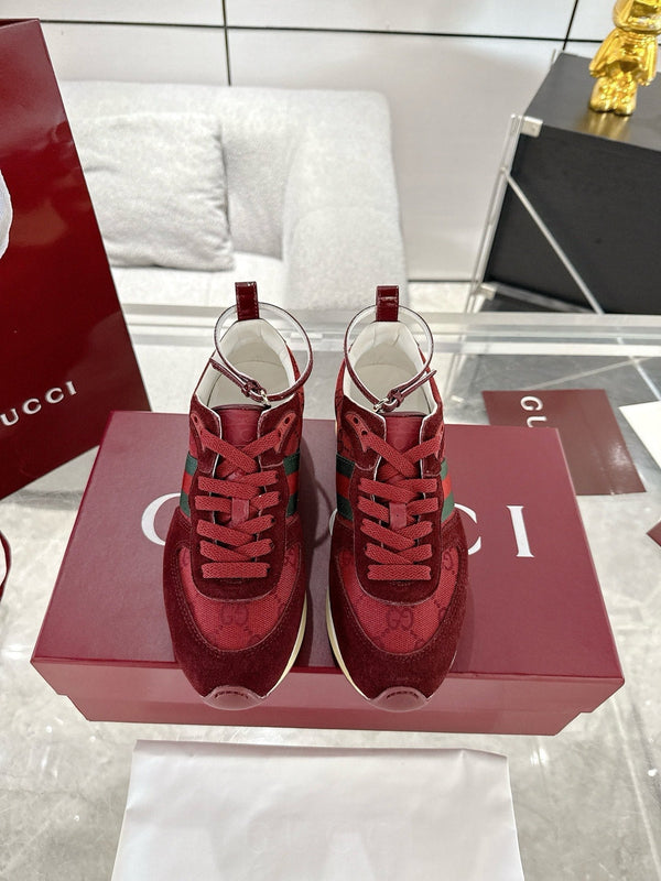 GC 2025 Re-Motion Sneaker Red Suede Cowhide 292414
