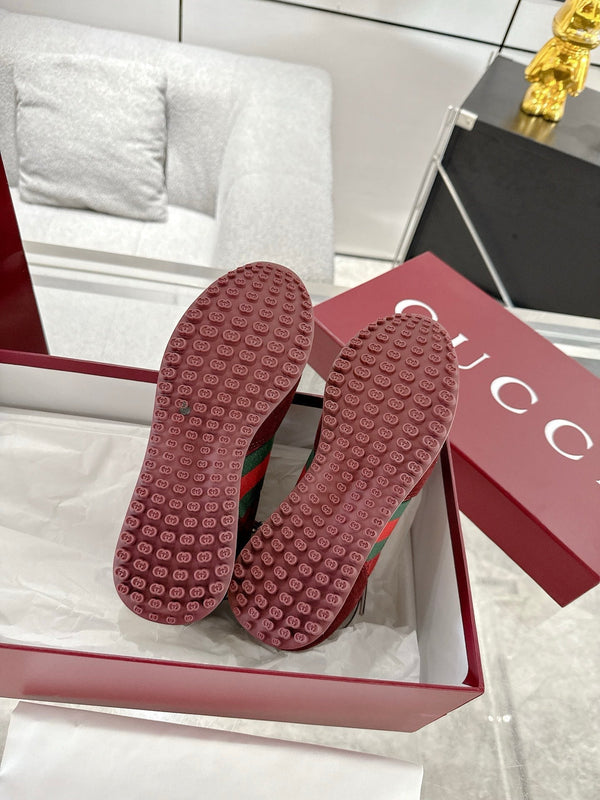 GC 2025 Re-Motion Sneaker Red Suede Cowhide 292414