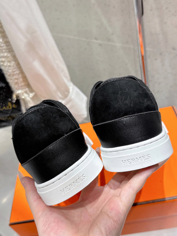 HM Get Sneaker Black Suede 204752