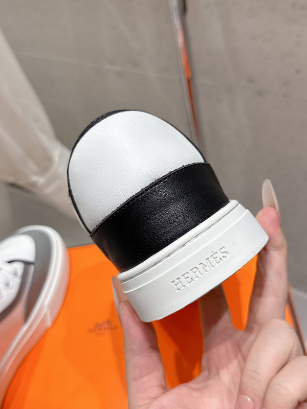 HM Get Sneaker Multicolore Blanc Calfskin 204754