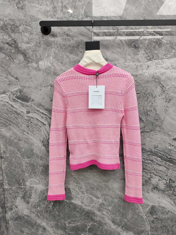 CC 25 Striped Sweater Tencel 283776