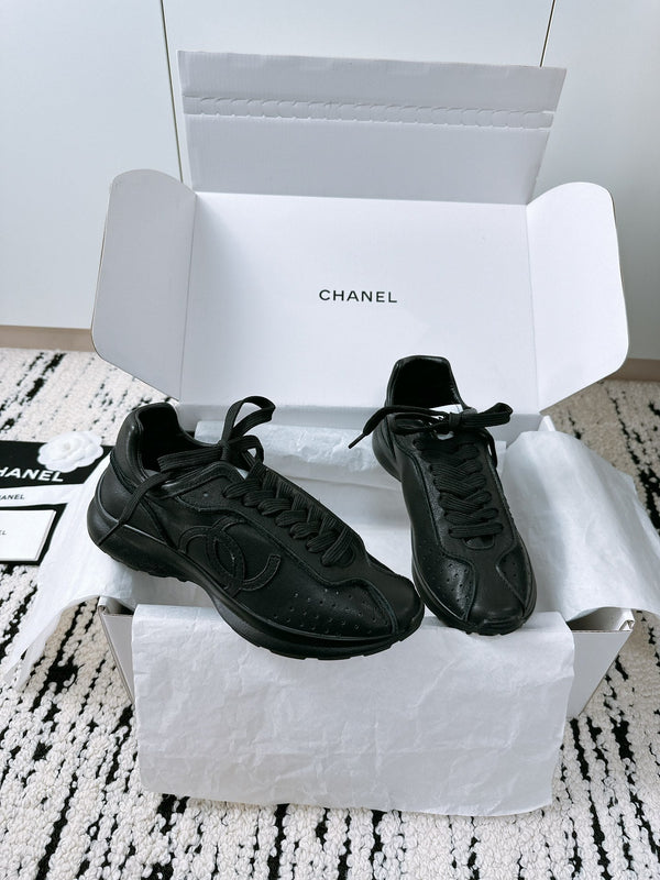 CC Sneaker 35mm In Black Soft Cowhide 144689