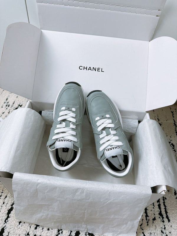 CC Sneaker 35mm In Grey Soft Cowhide 144708