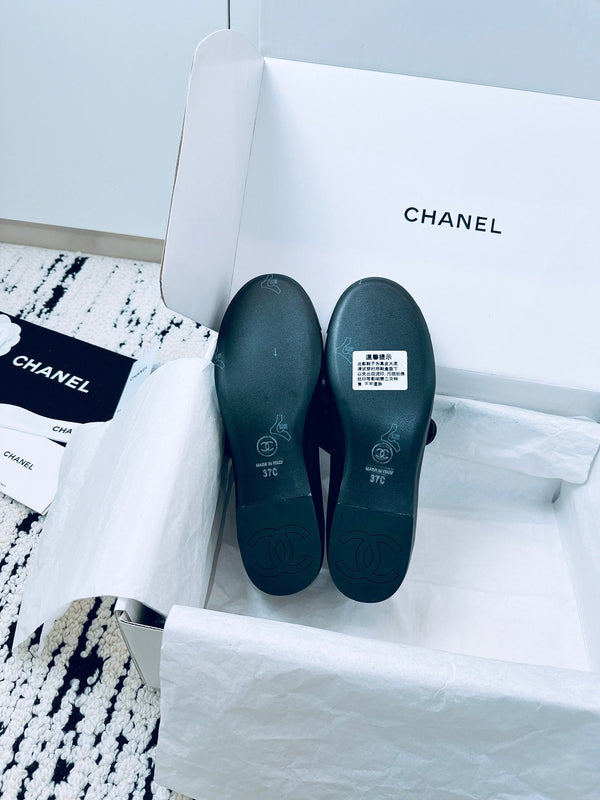 CC Mary Janes 15mm In Black Cowhide 144487