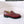 CC Moccasins In Brown Red Lambskin 144538