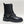LV Citizen Flat Ranger Boot in pelle di vitello nera liscia