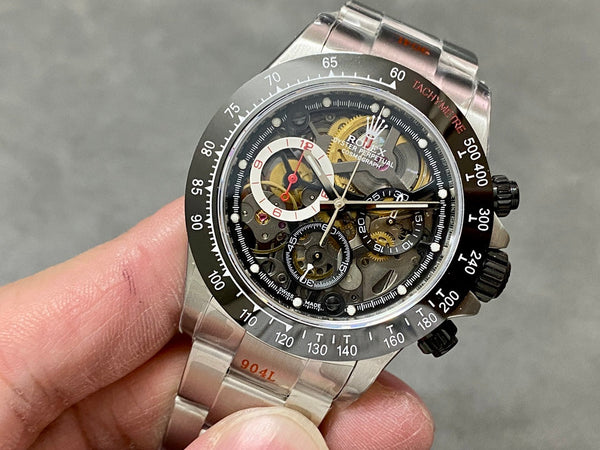 Rolex Daytona 40mm Silver Black