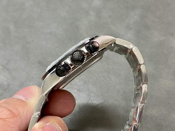 Rolex Daytona 40mm Silver Black