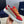 CD B33 SNEAKER RED AND BROWN SUEDE