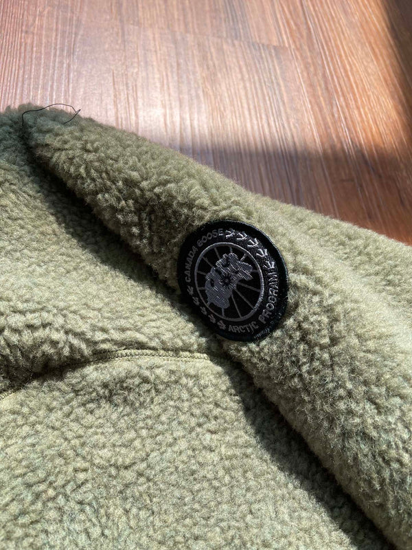 C. Goose Hoodie Moss Green Lambswool 0011