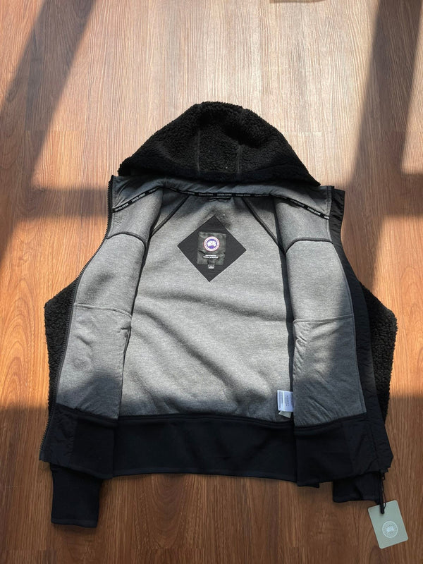 C. Goose Hoodie Black Lambswool 0010