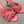 mule sandal 80 rose pink calfskin flower