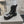 CHUNKY BOOTS IN BLACK MIX WHITE SMOOTH CALFSKIN