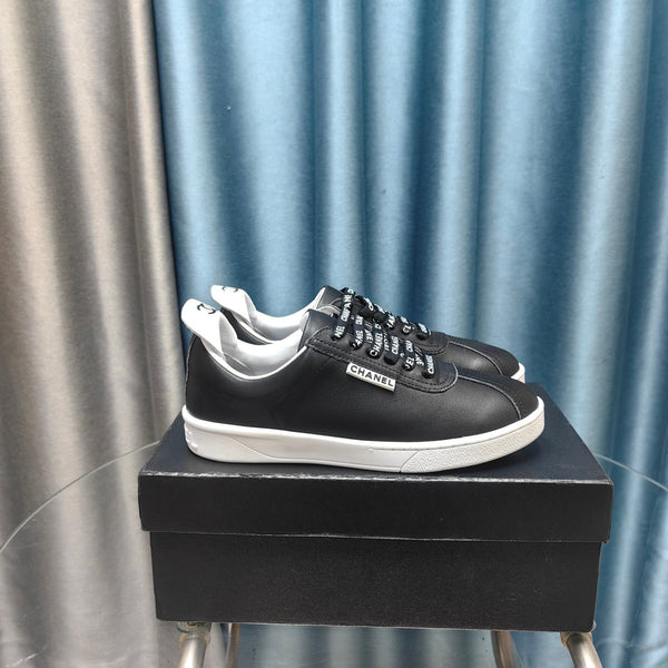 CC Low Sneaker Black Cowhide