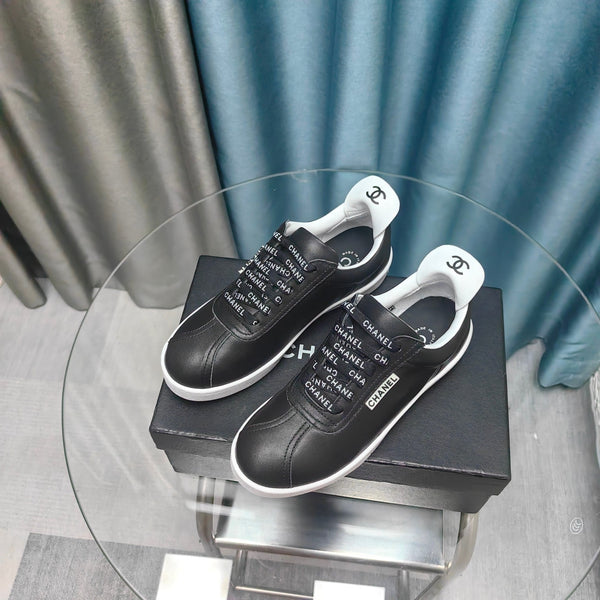 CC Low Sneaker Black Cowhide