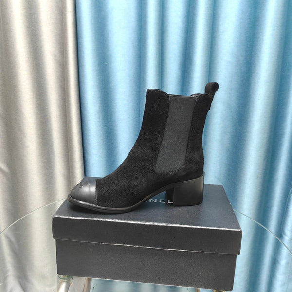 CC Chelsea Ankle Boots Black Suede